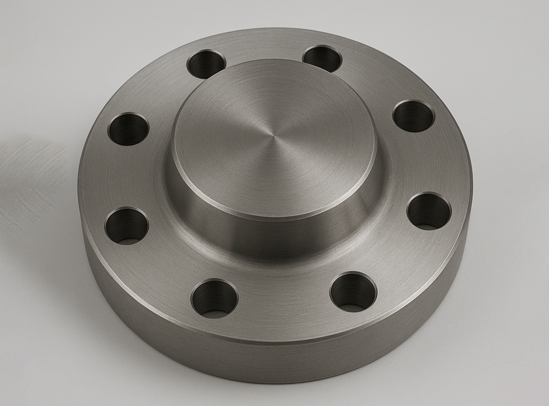 High Hub Blind Flanges manufactured by Technolloy Inc for high temperature and corrosion resistant industrial applications
