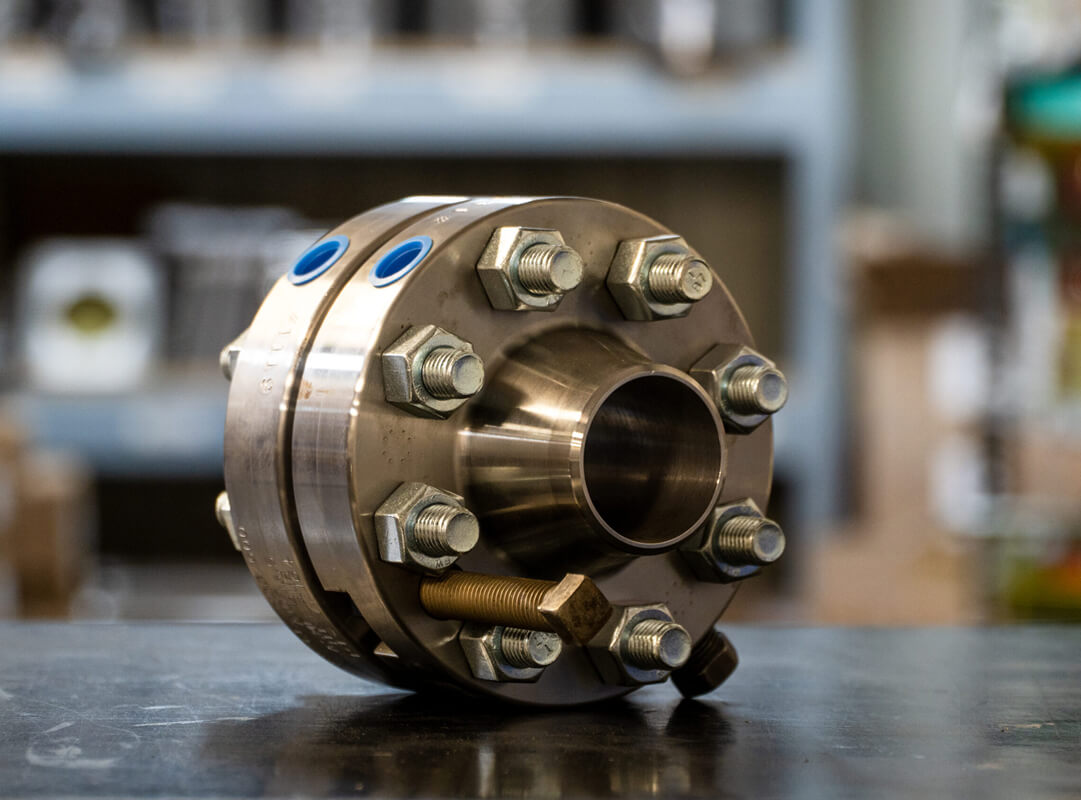Orifice Flanges manufactured by Technolloy Inc for high temperature and corrosion resistant industrial applications
