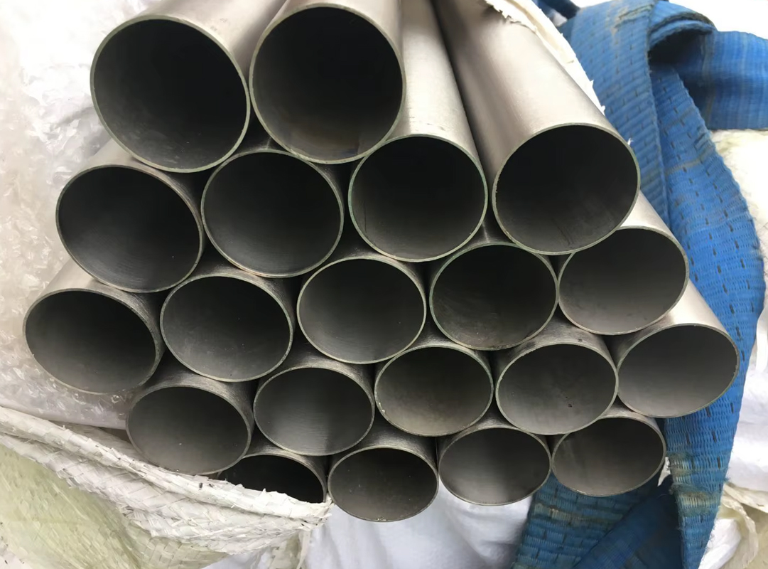 Titanium Gr 2 Pipes & Tubes manufactured by Technolloy Inc for high temperature and corrosion resistant industrial applications